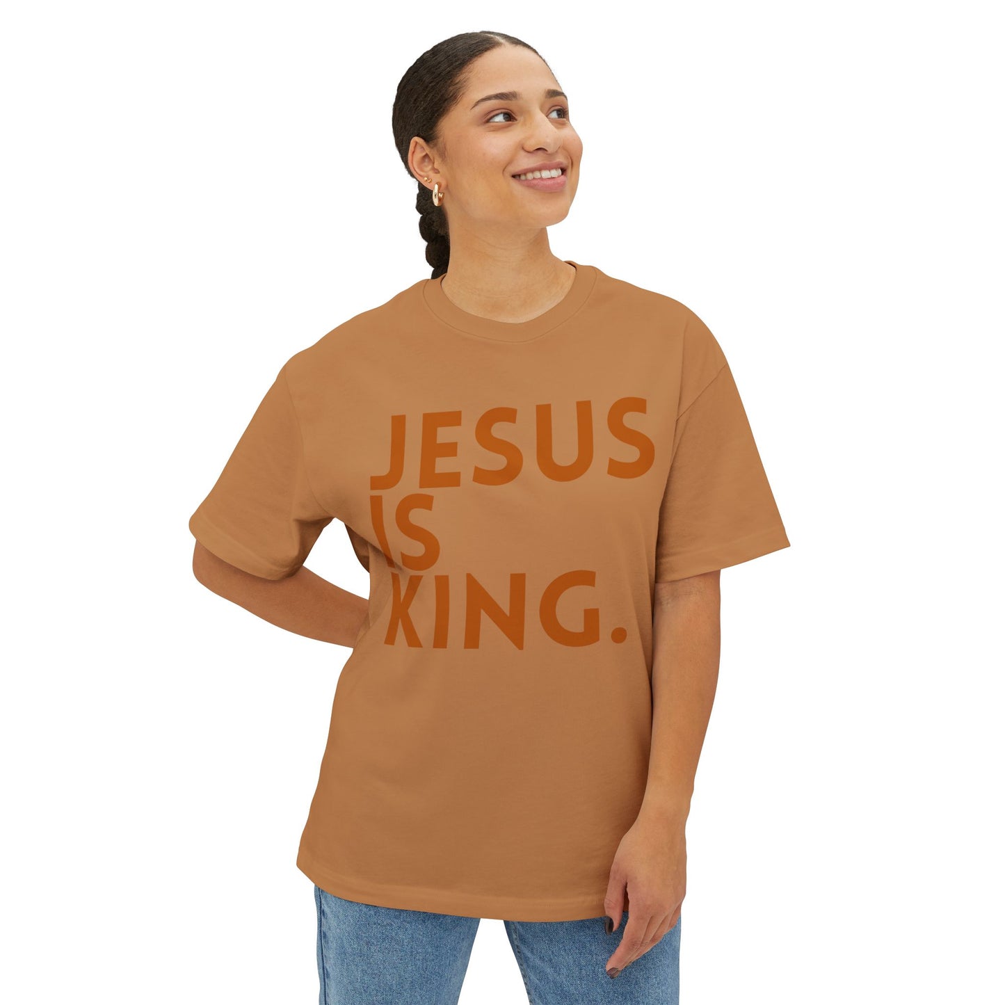 The Monochromatic Jesus is King Unisex Tee