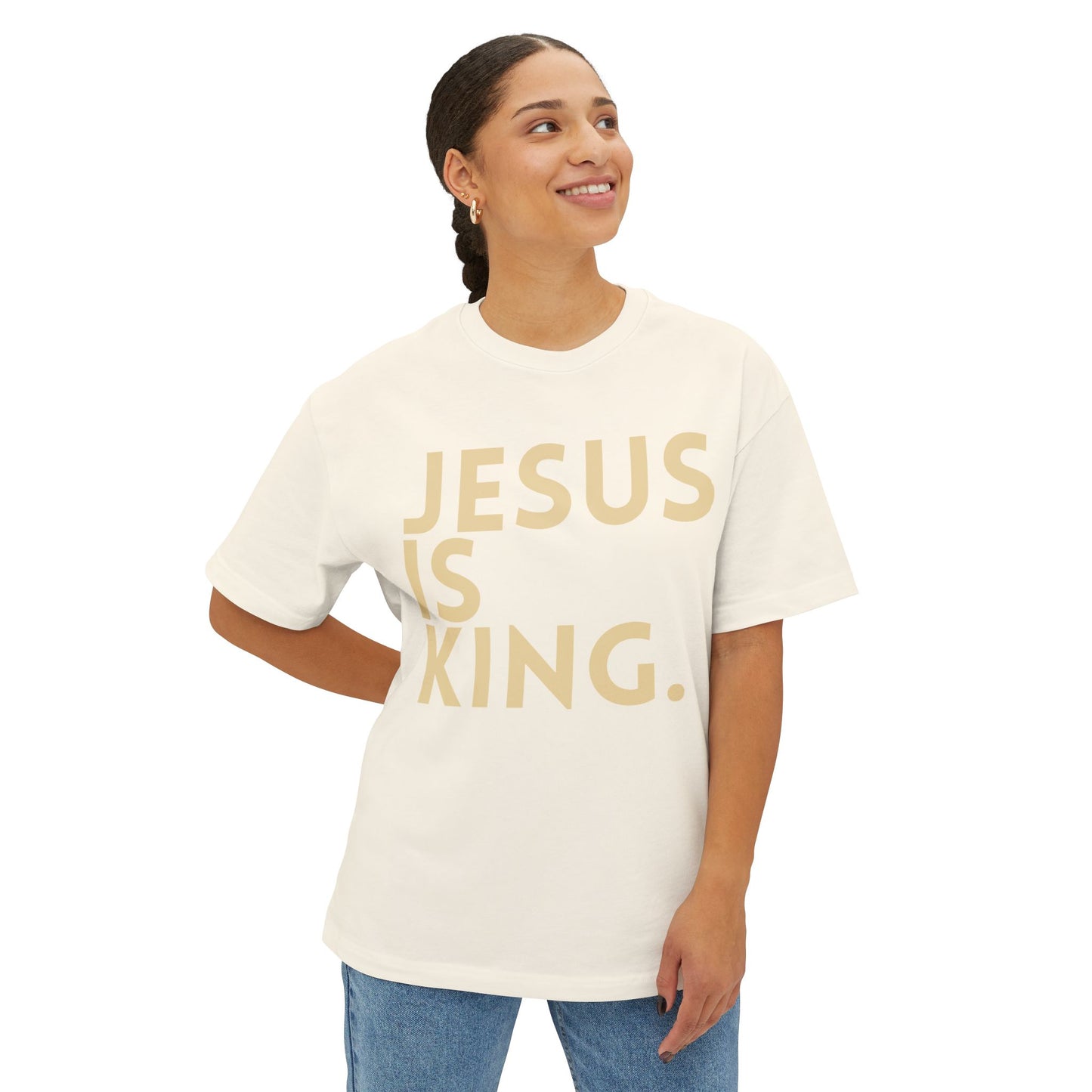 The Monochromatic Jesus is King Unisex Tee