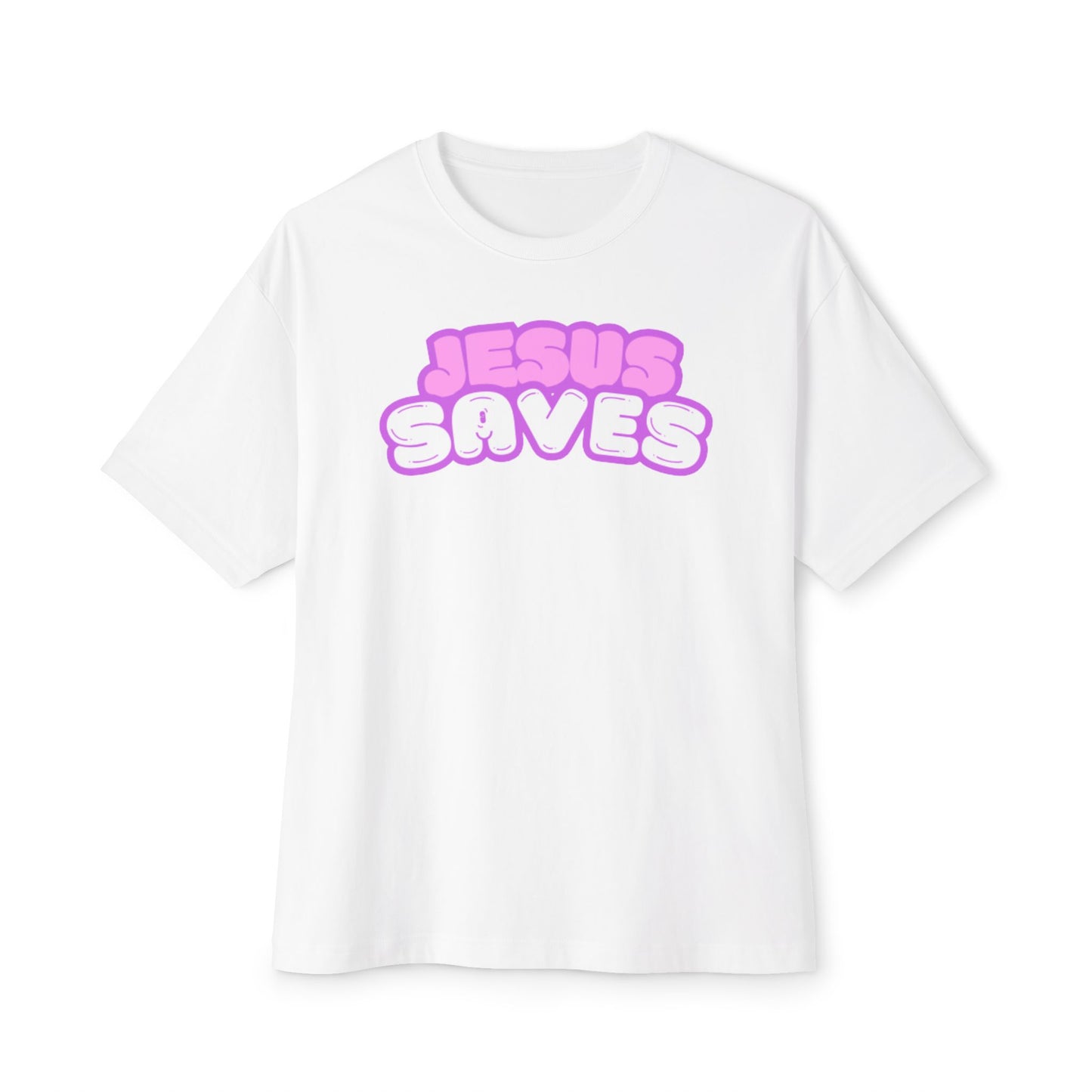 The Jesus Saves Women's Oversized Tee