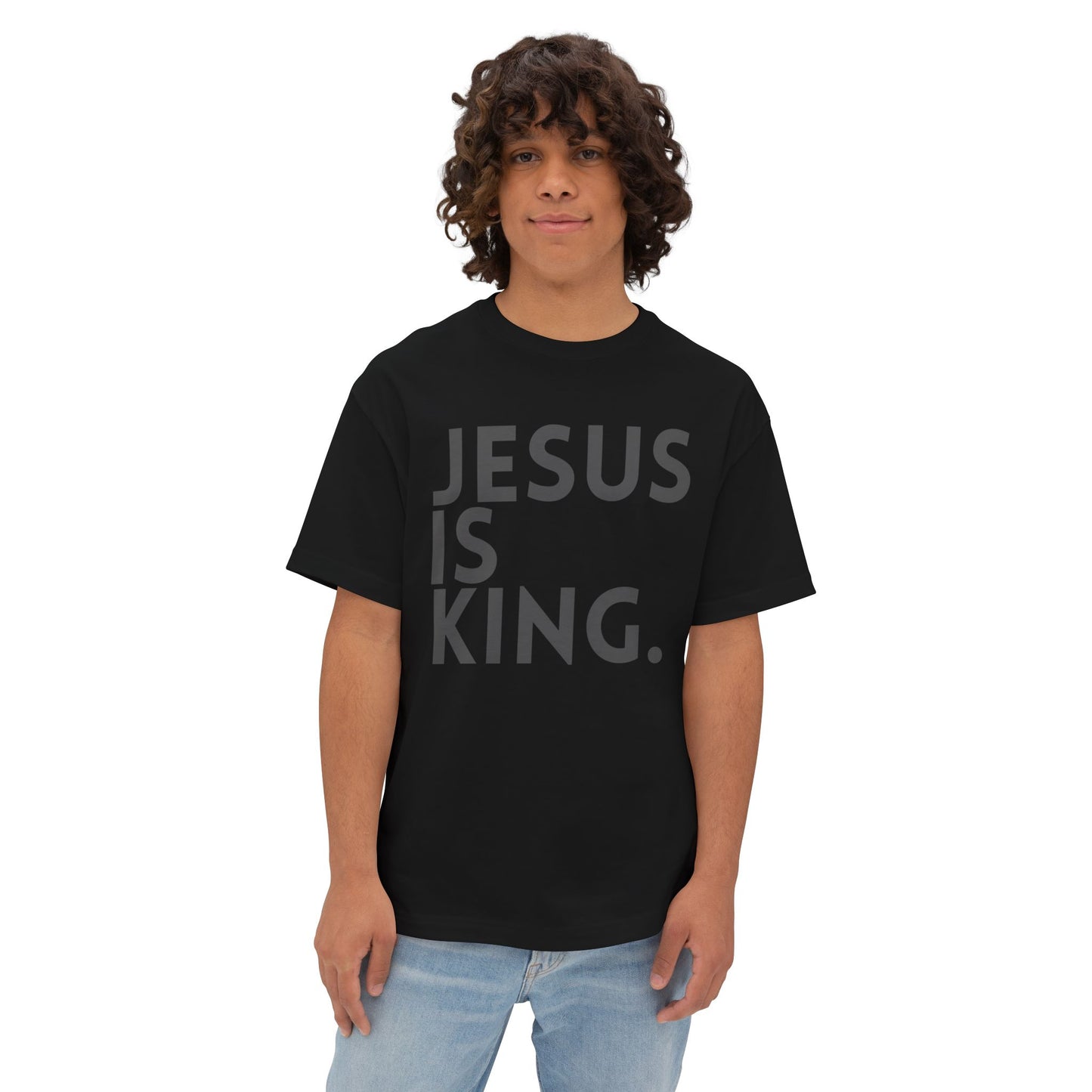 The Monochromatic Jesus is King Unisex Tee