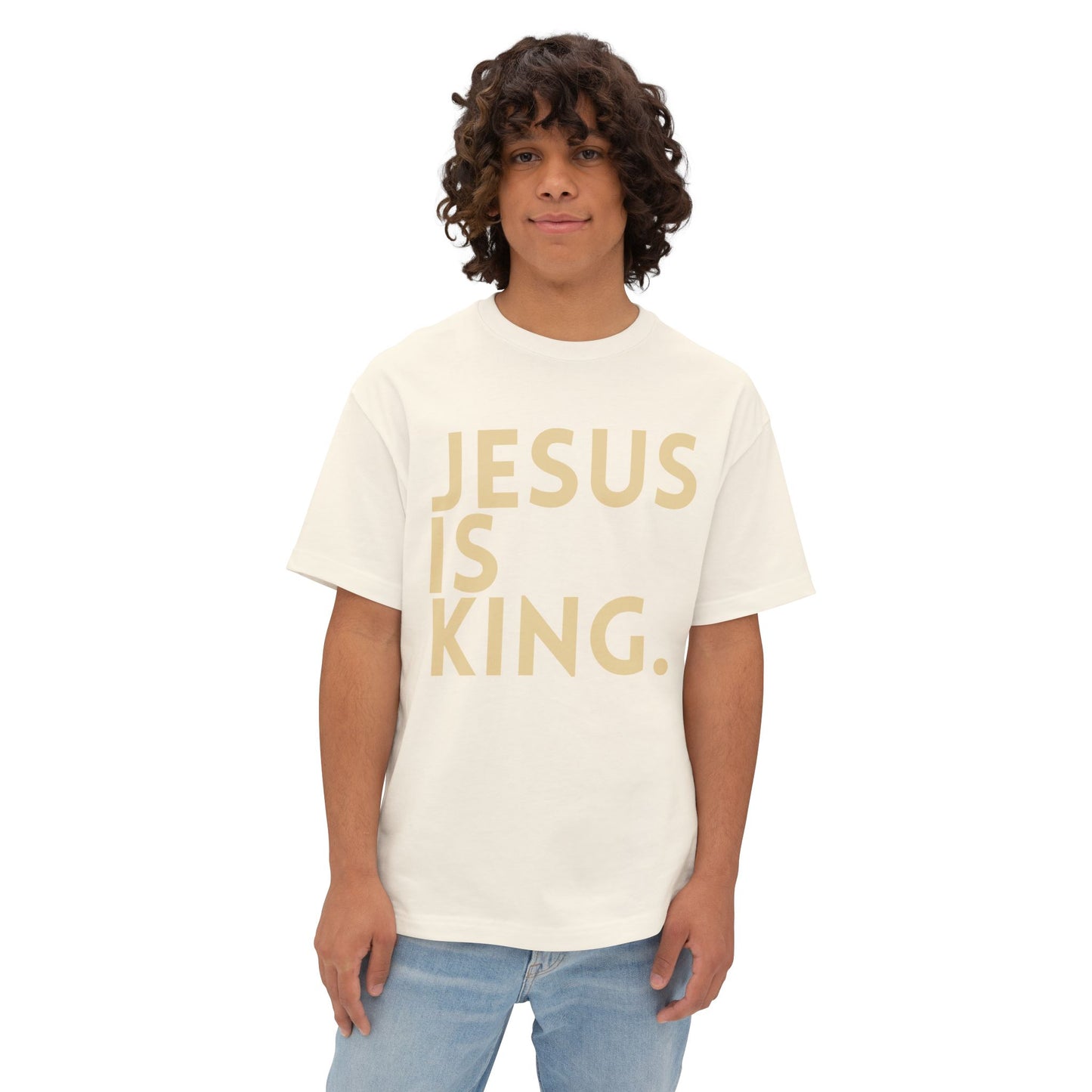 The Monochromatic Jesus is King Unisex Tee