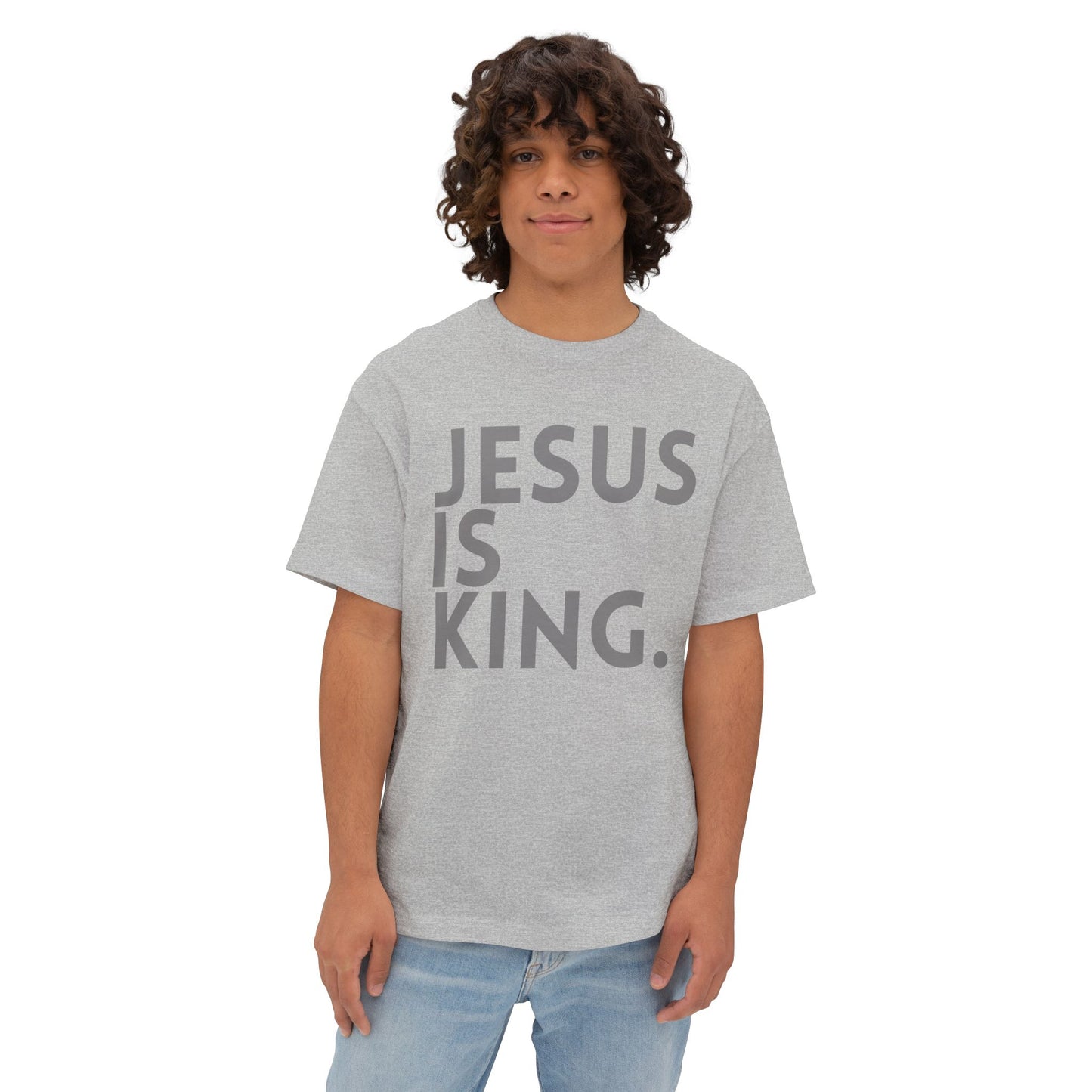 The Monochromatic Jesus is King Unisex Tee